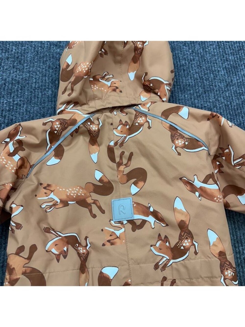 Reima Reimatec Lappi Winter Snowsuit All Over Fox Print Hooded Kids Size 92 (2Y) - Picture 10 of 13